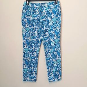 Peck & Peck Multicolored Ankle Pants